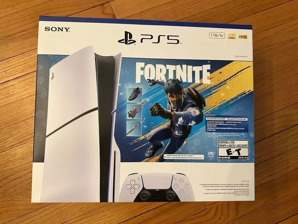 Playstation 5 slim con lector+ fornite