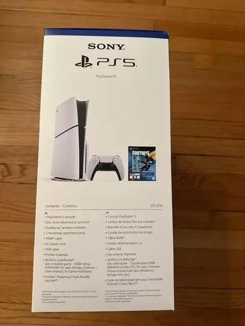 Playstation 5 slim con lector+ fornite