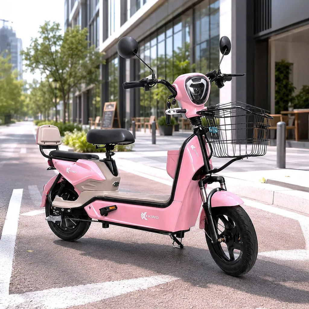 Bicicleta electrica Hikari kiwoo- rosa