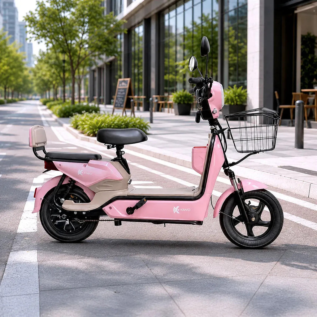 Bicicleta electrica Hikari kiwoo- rosa